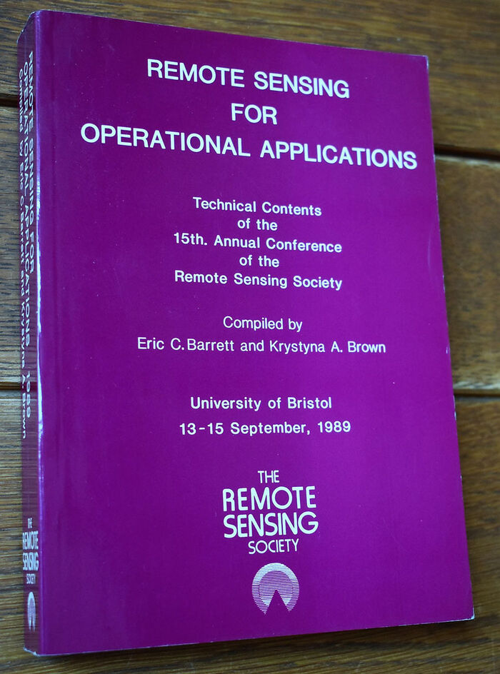 Remote Sensing For Operational Applications Image
