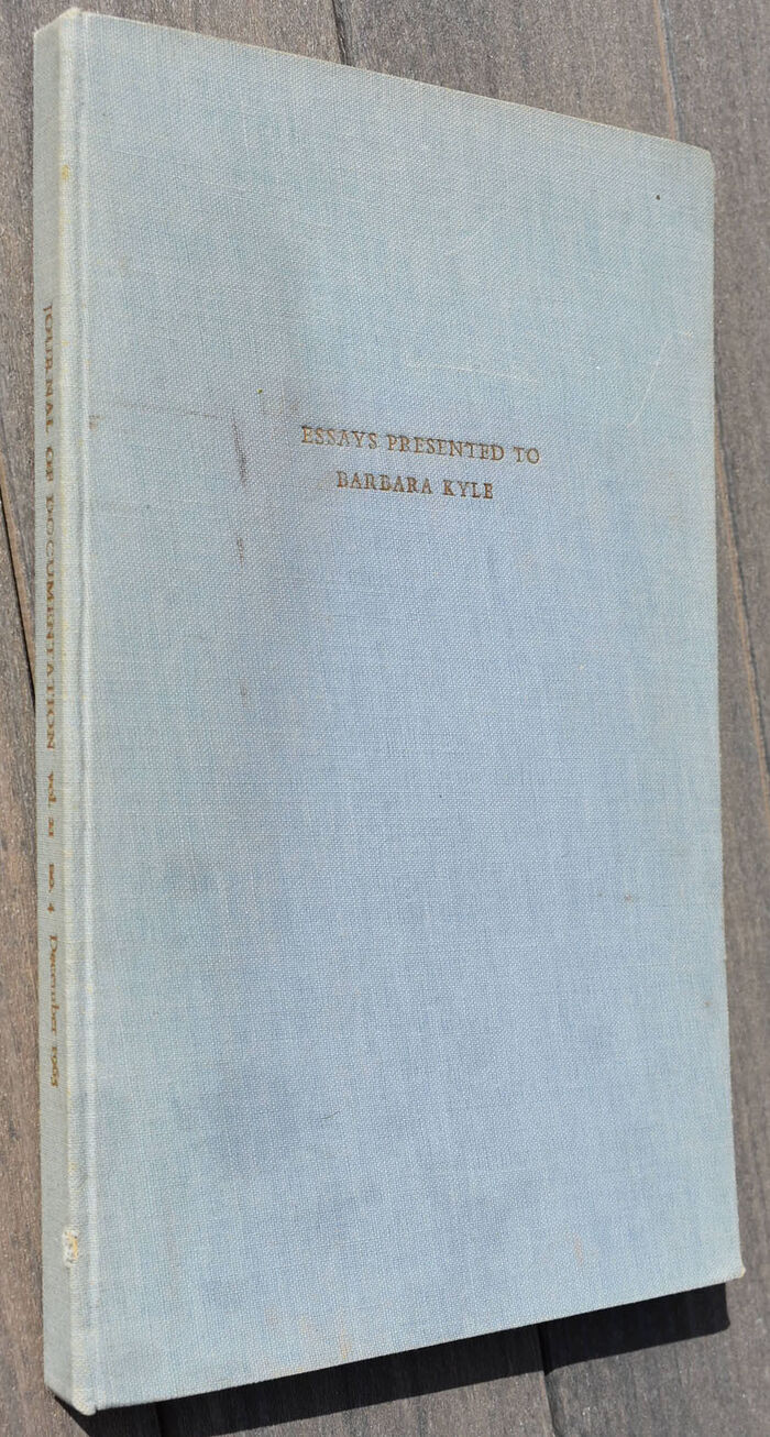 ESSAYS PRESENTED TO BARBARA KYLE (The Journal Of Documentation, Volume 21 Number 4 December 1965) Image