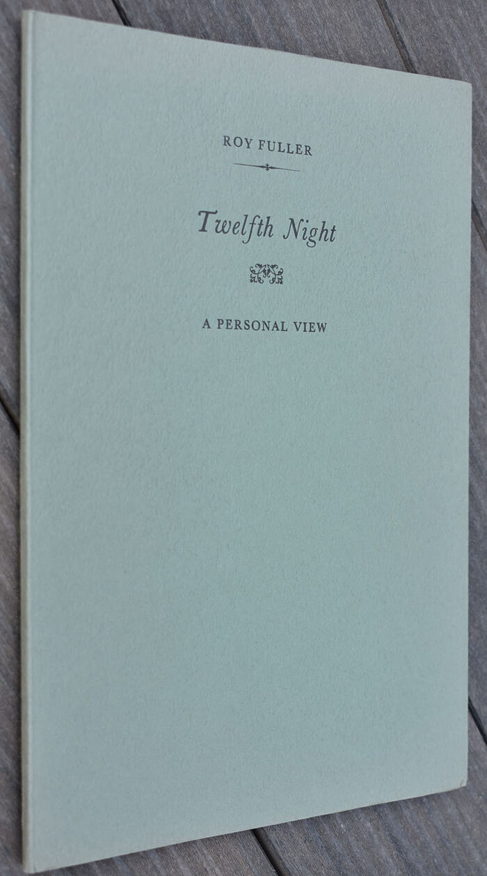 TWELFTH NIGHT A Personal View Image