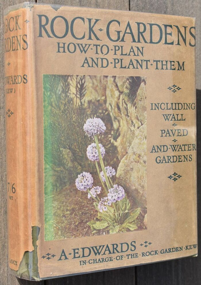 ROCK GARDENS How To Plan And Plant Them With Sections On The Wall, Paved, Marsh, And Water Gardens Image