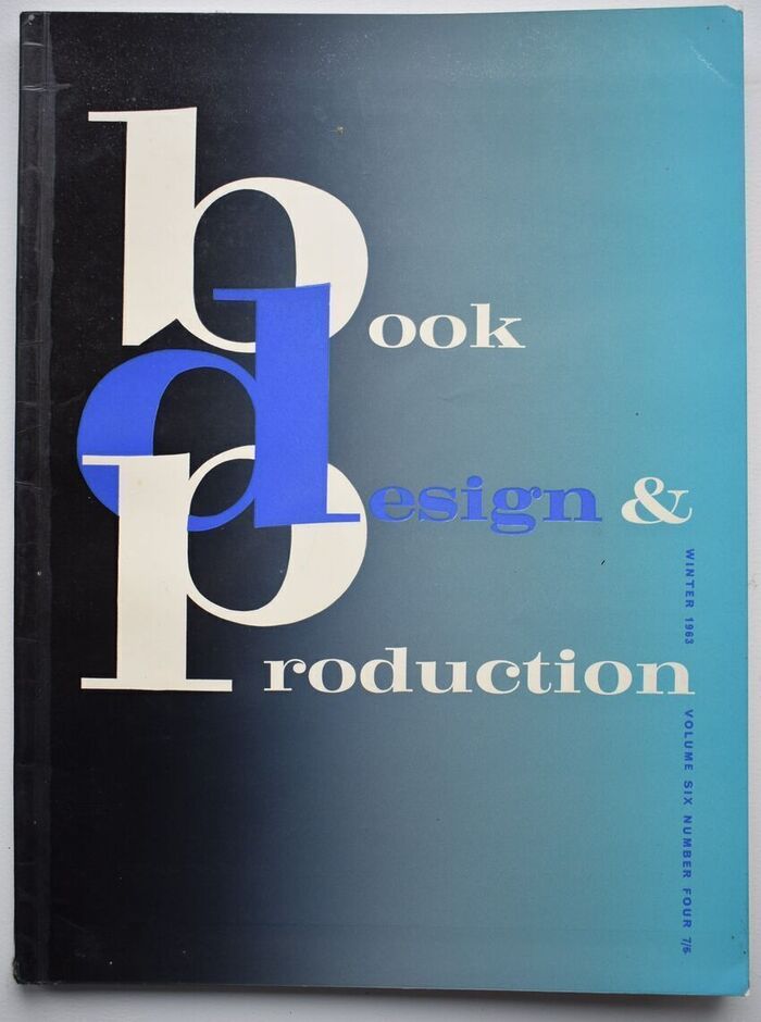 Book Design And Production Winter 1963 [Volume Six Number 4] Image