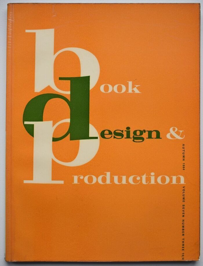 Book Design And Production Autumn 1964 [Volume Seven Number Three] Image