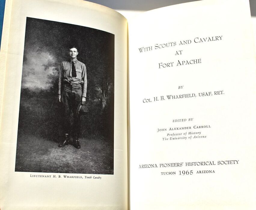 With Scouts And Cavalry At Fort Apache Image