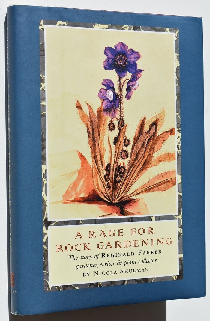 A RAGE FOR ROCK GARDENING The Story Of Reginald Farrer, Gardener, Writer & Plant Collector Image