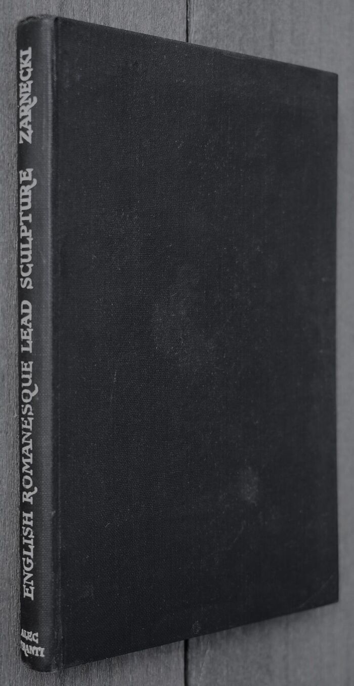 ENGLISH ROMANESQUE LEAD SCULPTURE Lead Fonts Of The Twelfth Century Image