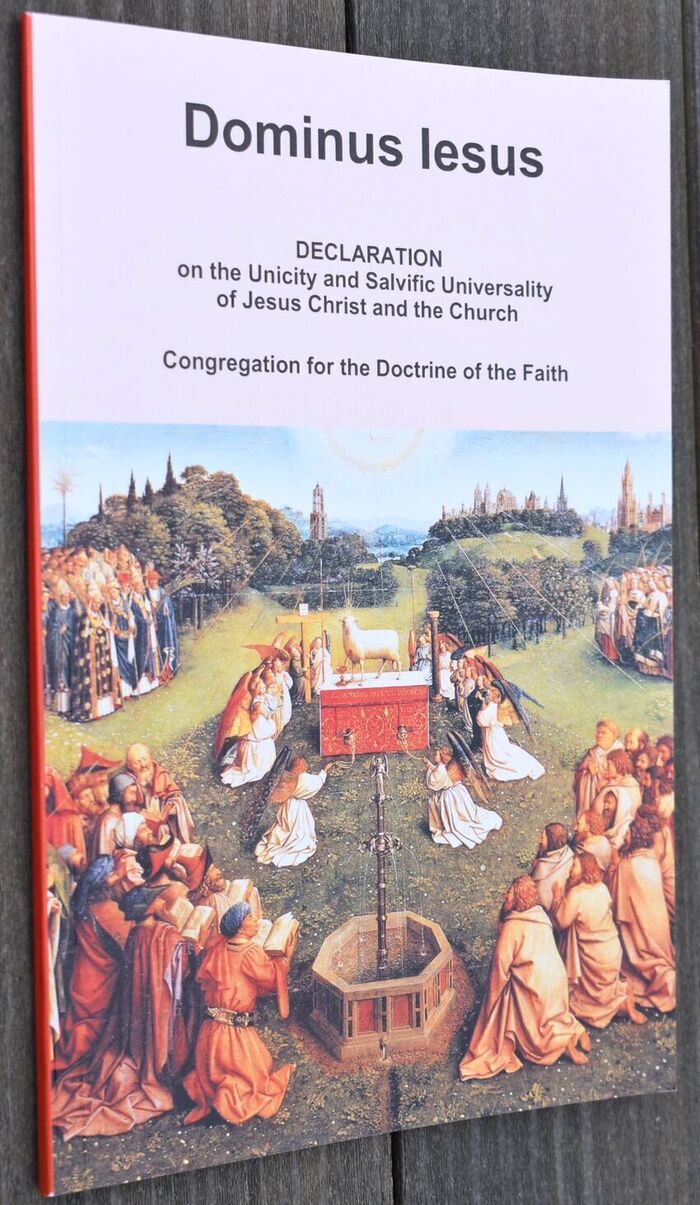 DOMINUS IESUS  Declaration on the Unicity and Salvific Universality of Jesus Christ and the Church Image