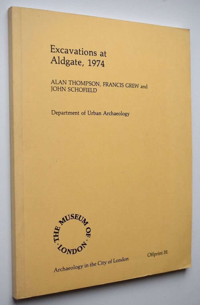 Excavations At Aldgate, 1974 Image