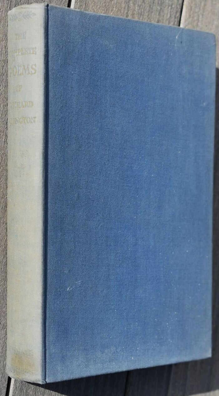 The Complete Poems Of Richard Aldington Image