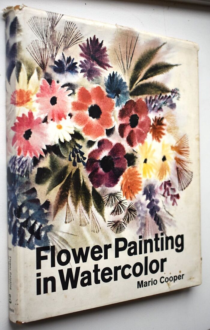 Flower Painting In Watercolor Image
