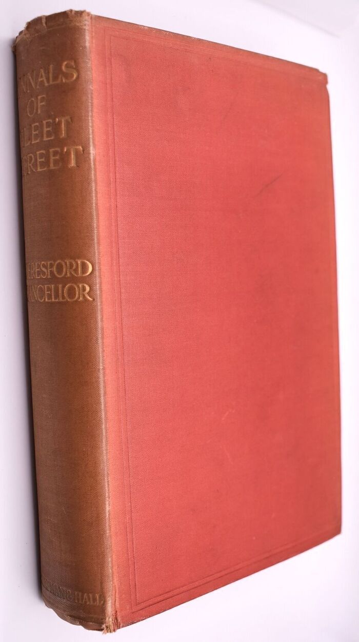 THE ANNALS OF FLEET STREET Its Traditions & Associations Image