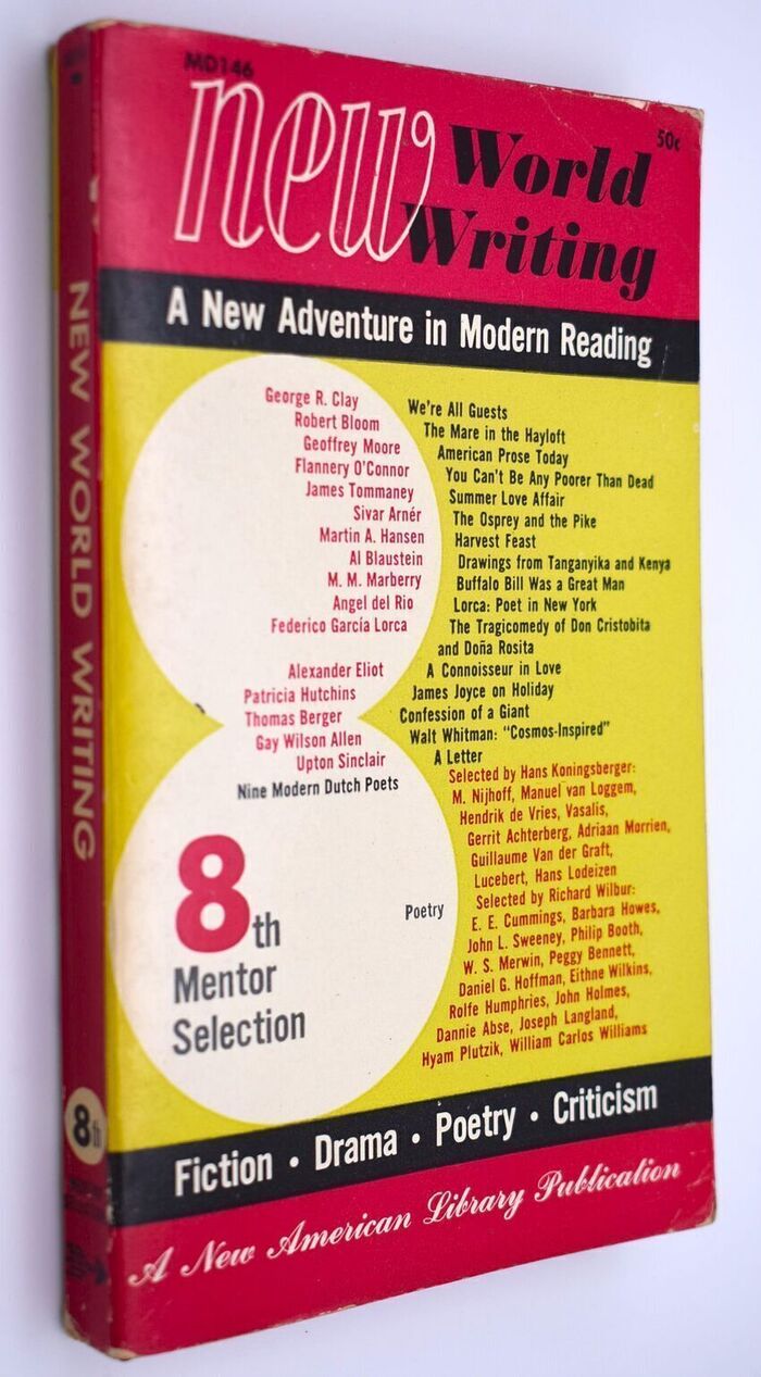 NEW WORLD WRITING Eighth Mentor Selection Image