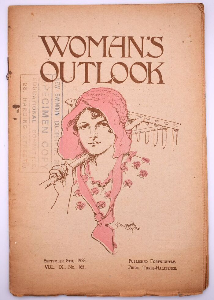 Woman's Outlook September 8th 1928 (Vol.IX, No.165) Image