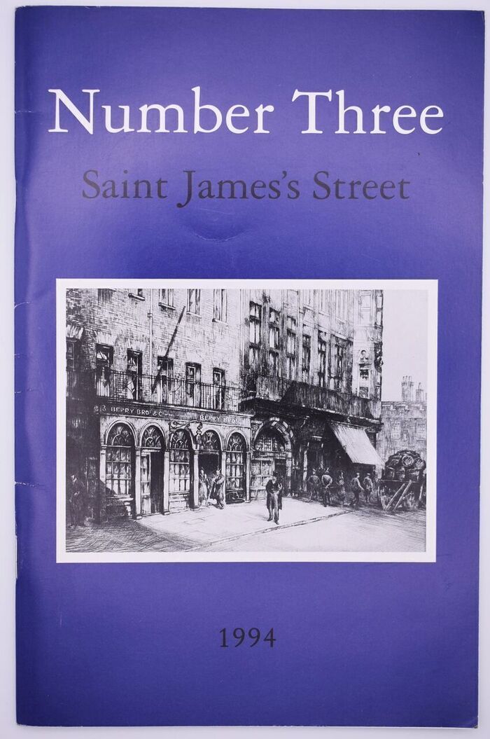 NUMBER THREE SAINT JAMES'S STREET 1994 Image