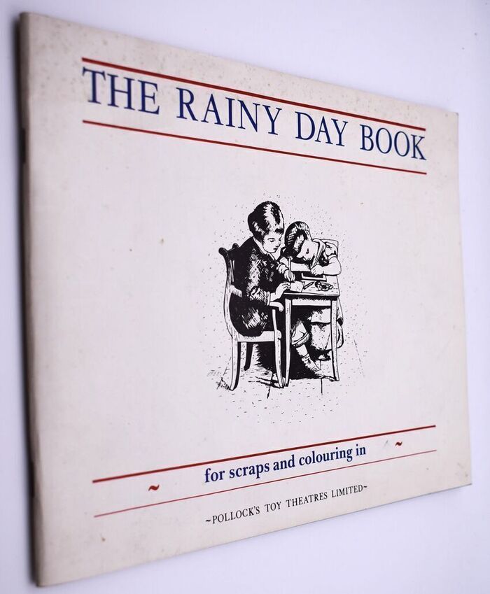 THE RAINY DAY BOOK For Scraps And Colouring In Image