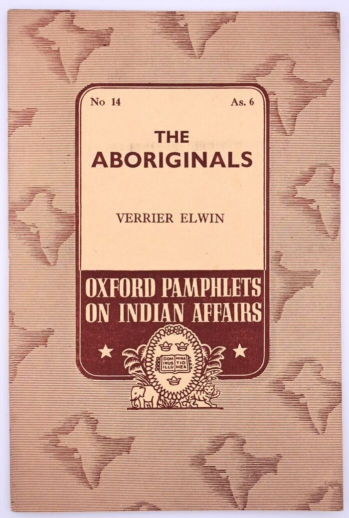 The Aboriginals [Oxford Pamphlets On Indian Affairs No.14] Image