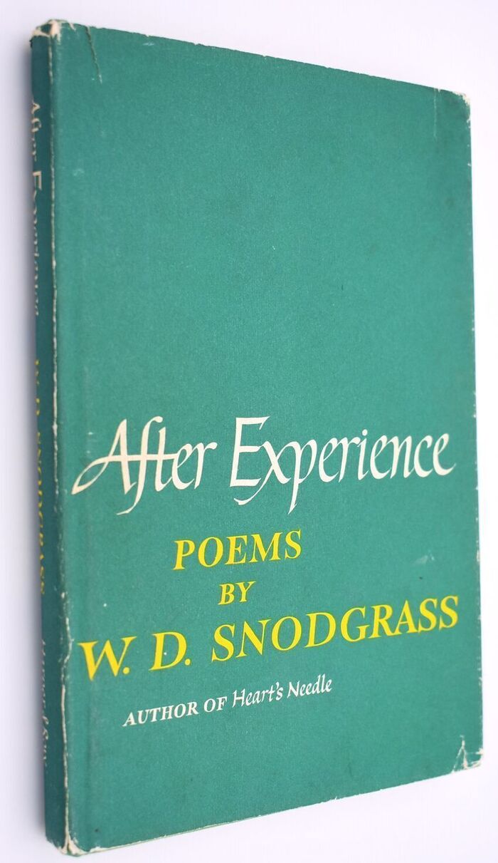 AFTER EXPERIENCE Poems And Translations [SIGNED] Image