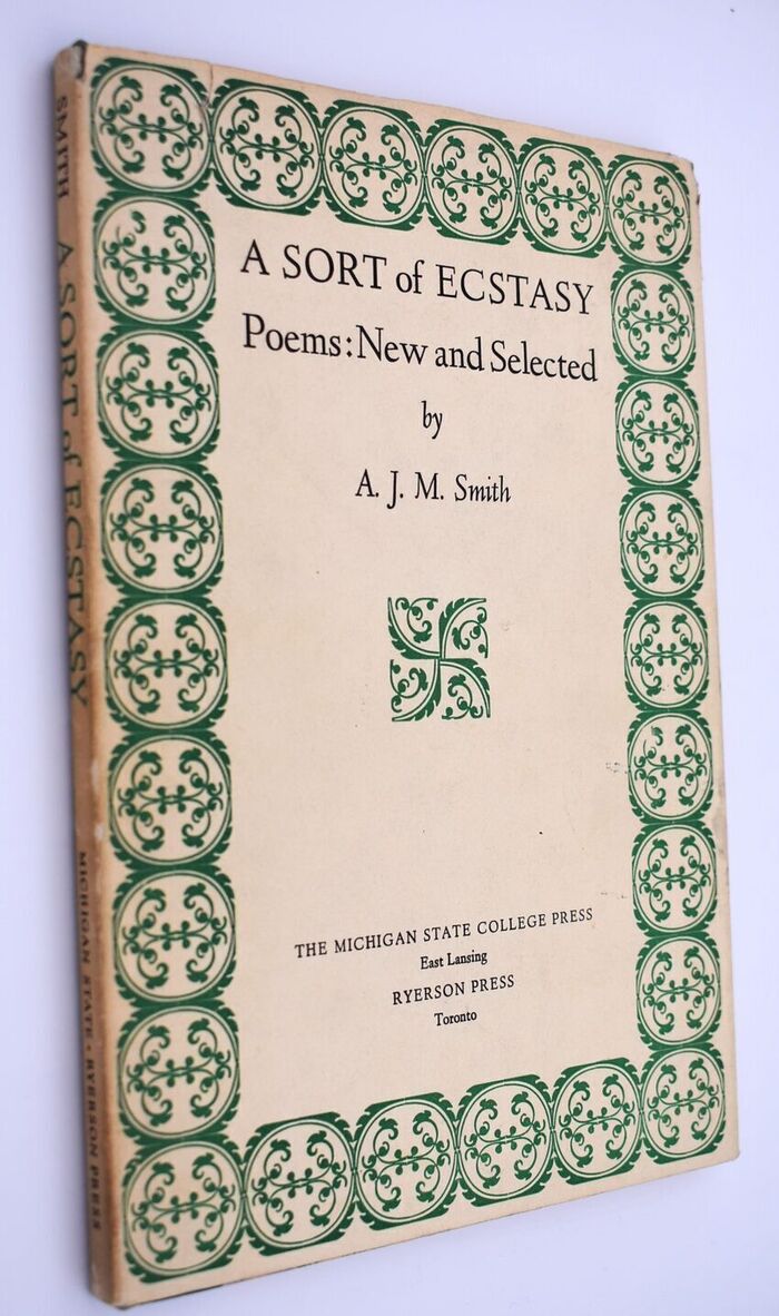 A SORT OF ECSTASY Poems New And Selected Image