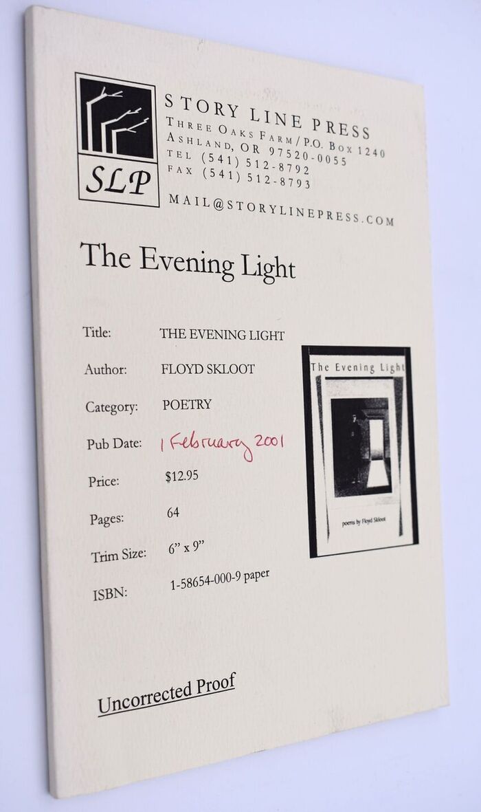 The Evening Light [Uncorrected Proof] Image
