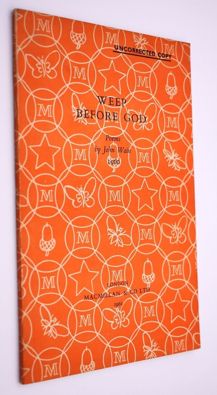 Weep Before God [Uncorrected Proof] Image