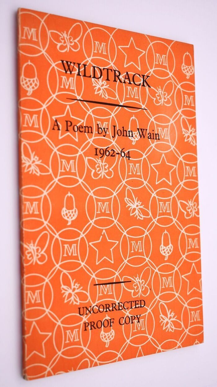 WILDTRACK A Poem 1962-64 [Uncorrected Proof] Image