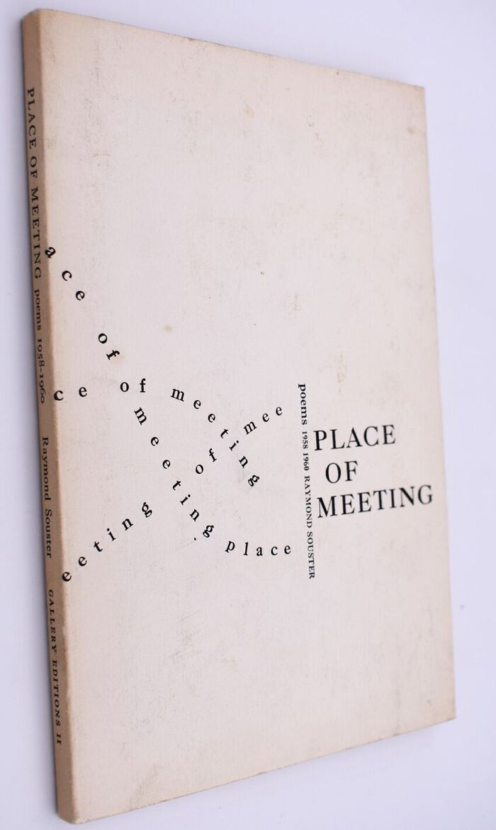 PLACE OF MEETING Poems 1958-1960 Image