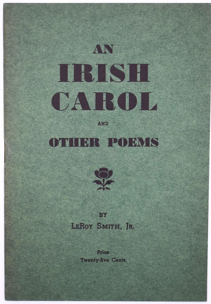 AN IRISH CAROL And Other Poems Image