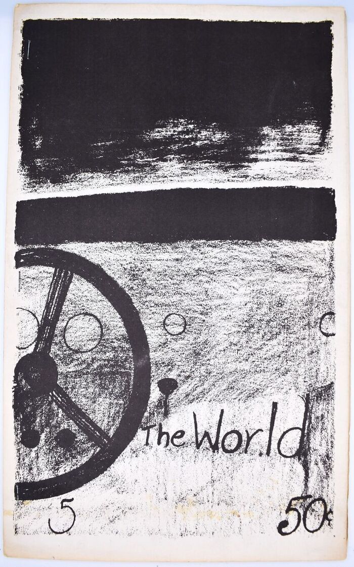 THE WORLD A New York City Literary Magazine No.5 7/67 Image