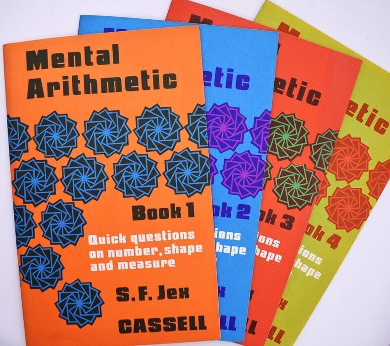 MENTAL ARITHMETIC Quick Questions On Number, Shape And Measure Books 1 to 4 Image