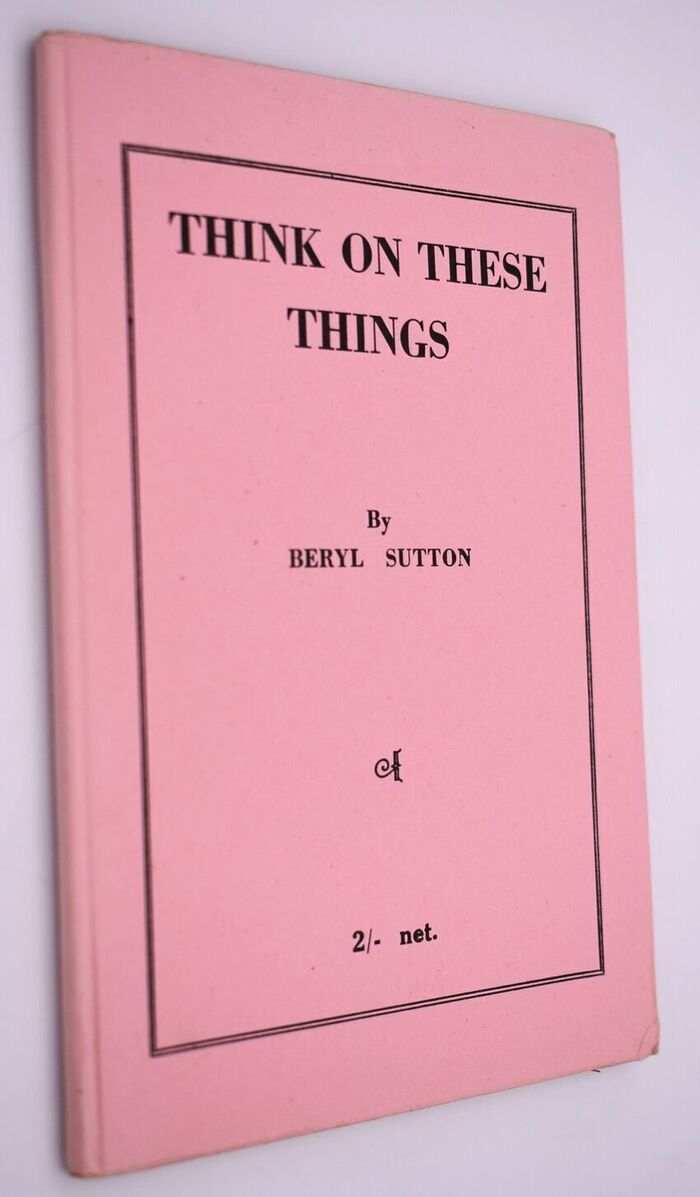 Think On These Things Image