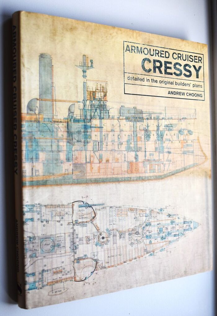 ARMOURED CRUISER CRESSY Detailed In The Original Builders' Plans Image