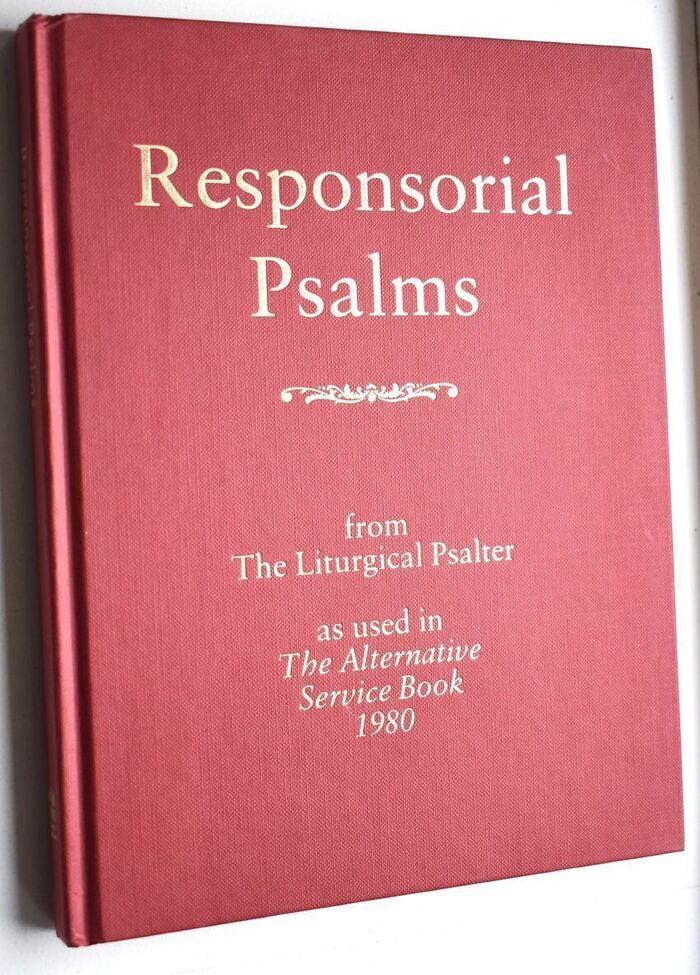RESPONSORIAL PSALMS From The Liturgical Psalter As Used In The Alternative Service Book 1980 Image