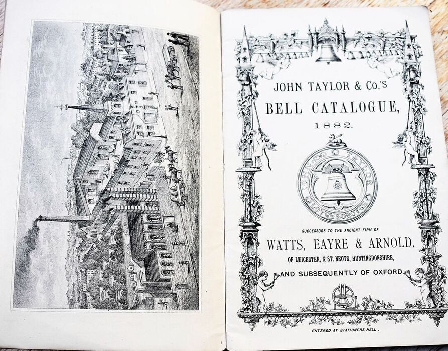 John Taylor & Co.'s Bell Catalogue 1882 Image