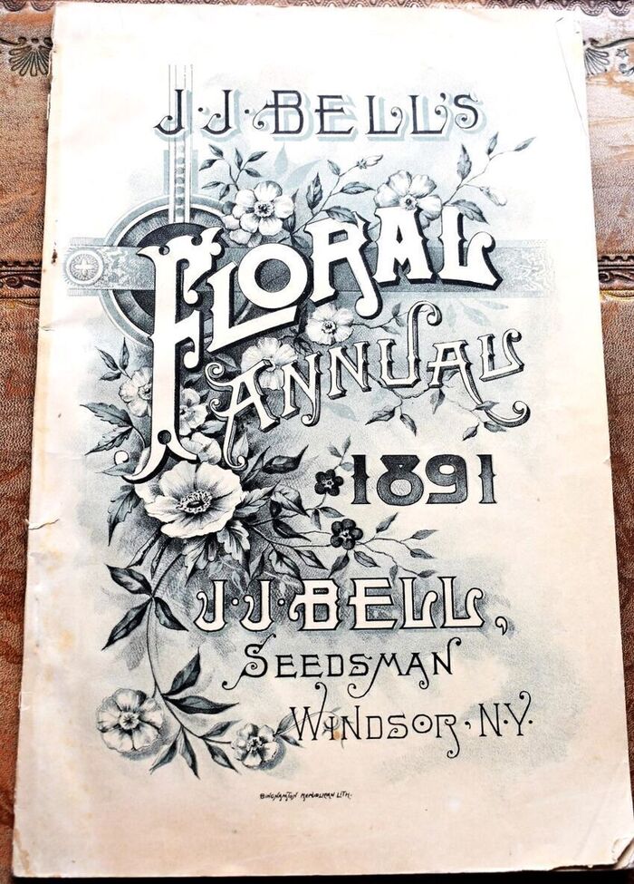 J J Bell's Floral Annual 1891 Image