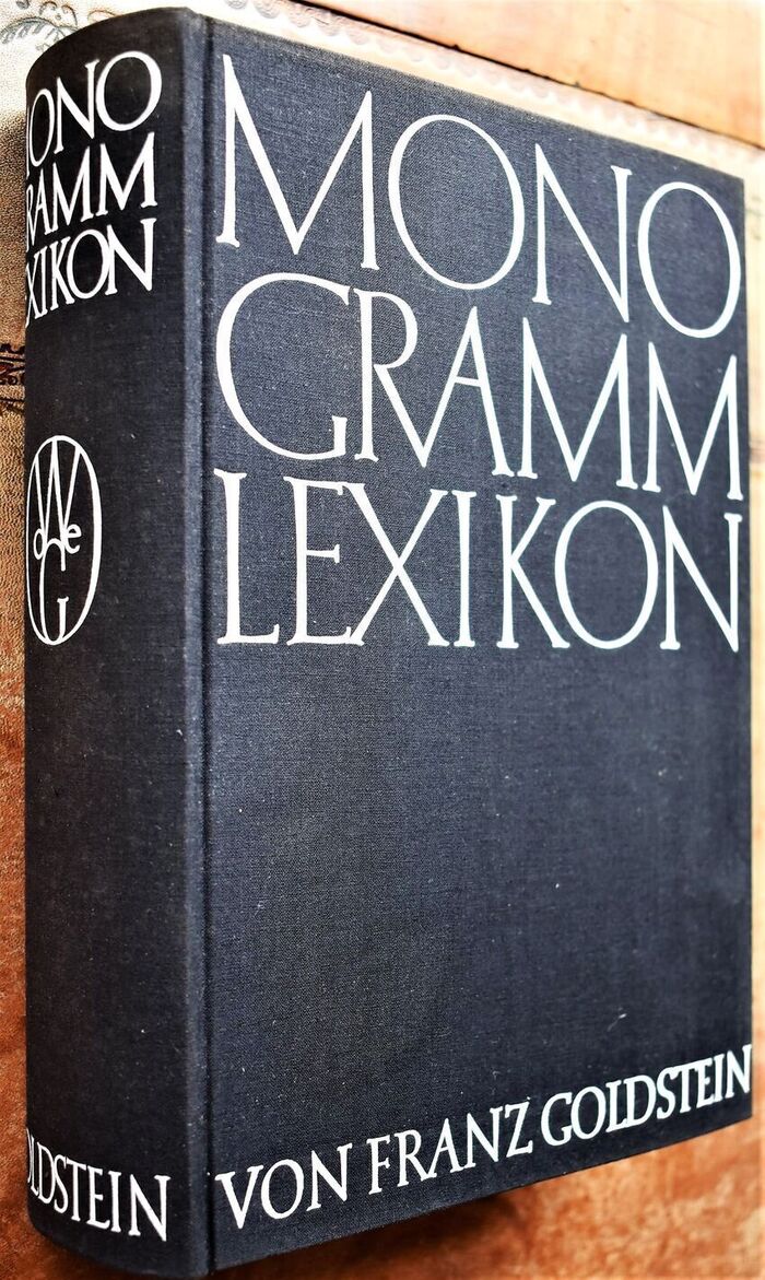 MONOGRAMM LEXICON Internationales Verzeichnis der Monogramme bildener Künstler seit 1850 Image