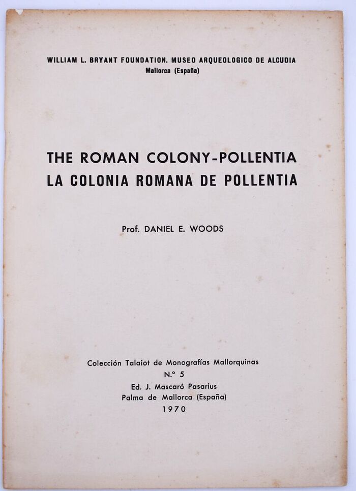 THE ROMAN COLONY - POLLENTIA La Colonia Romana De Pollentia Image