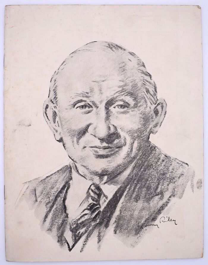 A KNIGHT TO REMEMBER A Tribute To The Late Sir Louis Sterling Souvenir Programme Image