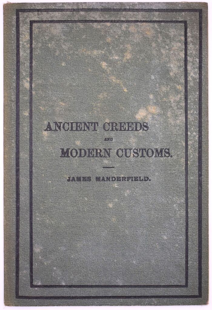 Ancient Creeds And Modern Customs Image