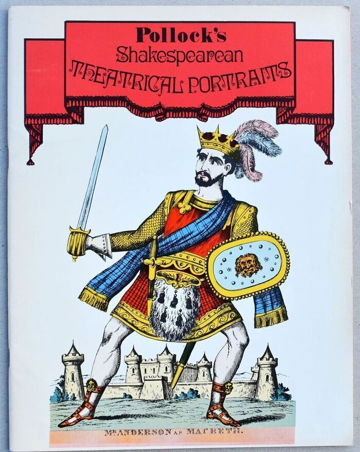 POLLOCK'S SHAKESPEAREAN THEATRICAL PORTRAITS With Biographical Notes On The Actors Image