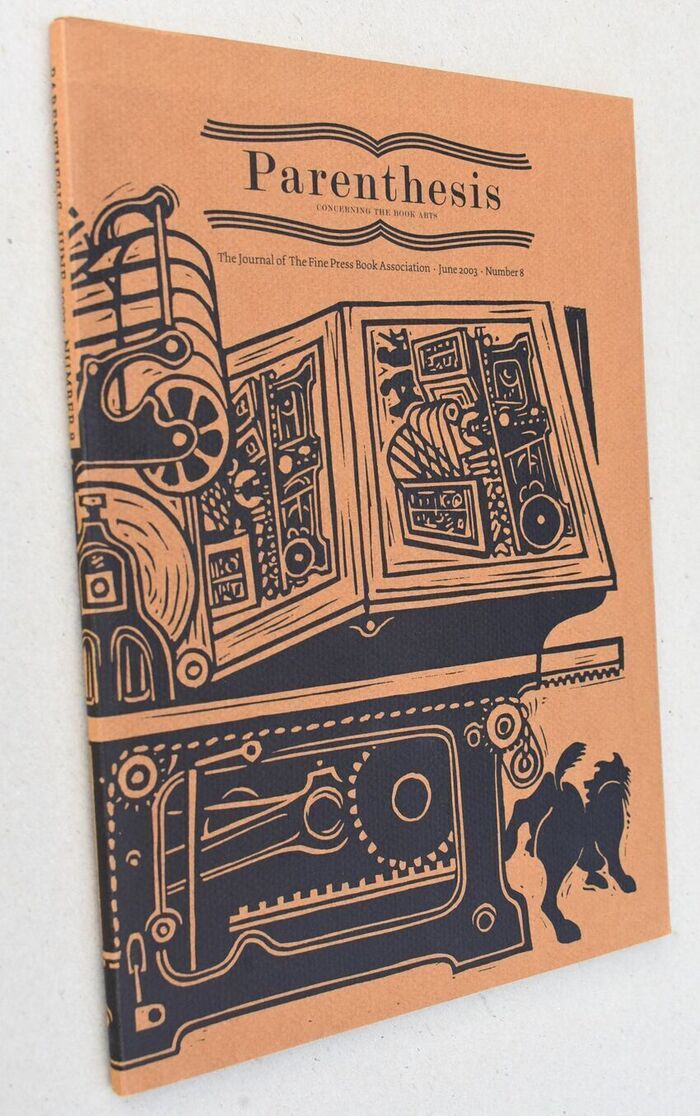 PARENTHESIS The Journal Of The Fine Book Press Association, No. 8, June 2003 Image