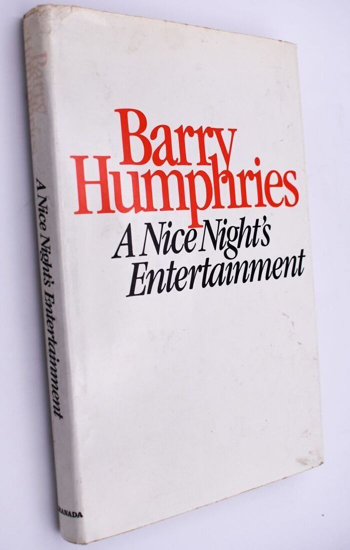 A NICE NIGHT'S ENTERTAINMENT Sketches And Monologues 1956-1981 Illustrated Edition Image