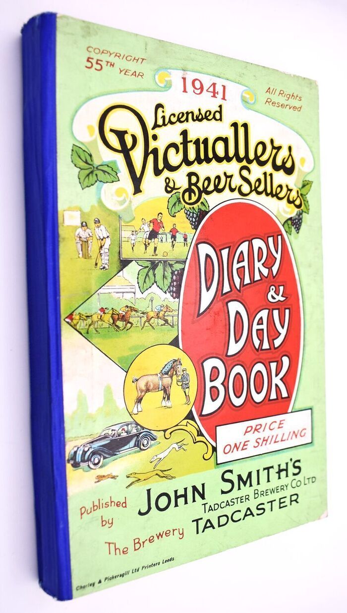 The Licensed Victuallers' And Beer Sellers' Diary And Day Book For 1941 Image