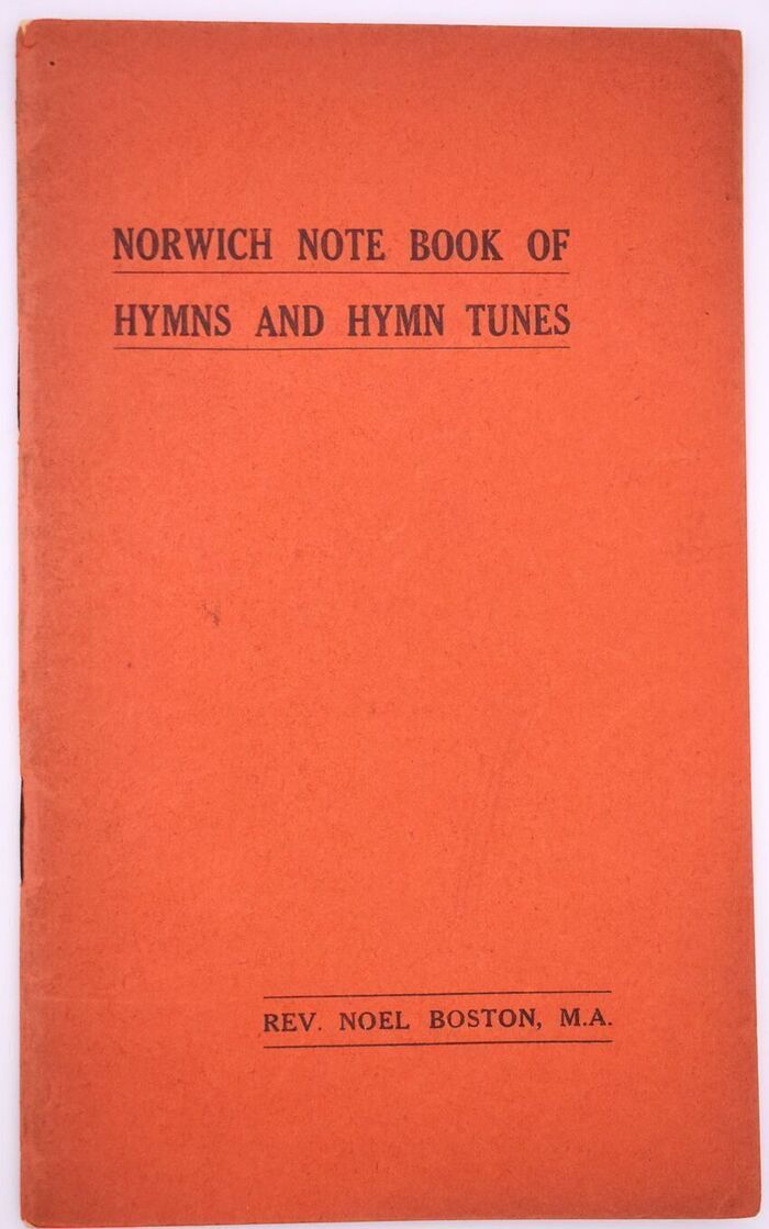 Norwich Note Book Of Hymns And Hymn Tunes Image