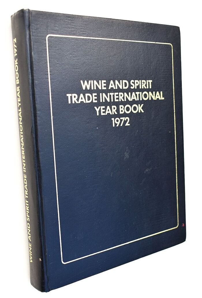 Wine And Spirit Trade International Year Book 1972 Image