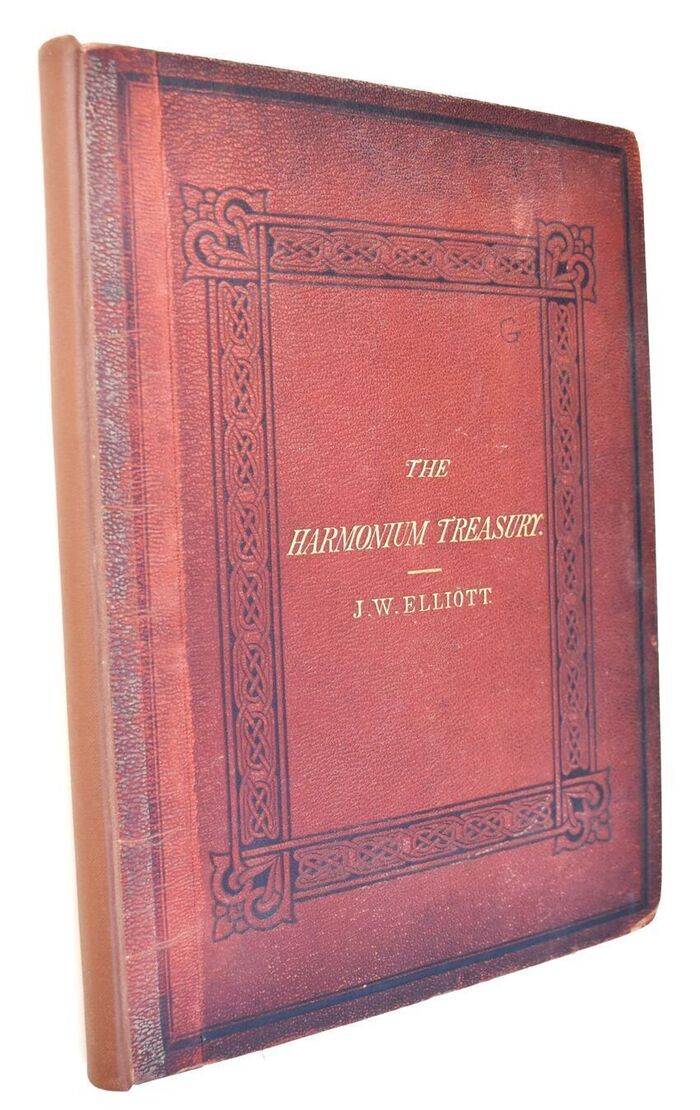 THE HARMONIUM TREASURY A Series Of Select Pieces Sacred And Secular Image
