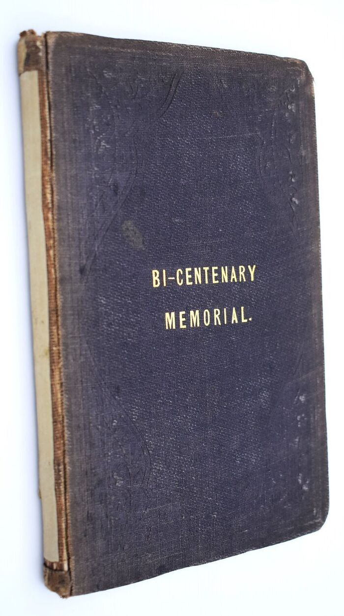 BI-CENTENARY OF CASTLE GATE MEETING : An Historical Account Of The Congregational Church Worshipping In Castle Gate Meeting House, Nottingham ; To Which Are Prefixed Two Sermons Preached October 7, 1855, By The Rev Richard Alliott And The Rev Samuel McAll In Commemoration Of The Bi-Centenary Of The Formation Of The Church Image