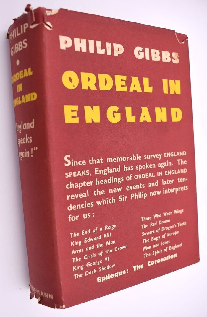 ORDEAL IN ENGLAND (England Speaks Again) Image