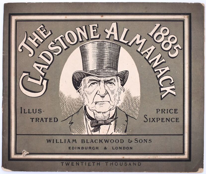 The Gladstone Almanack 1885 Image