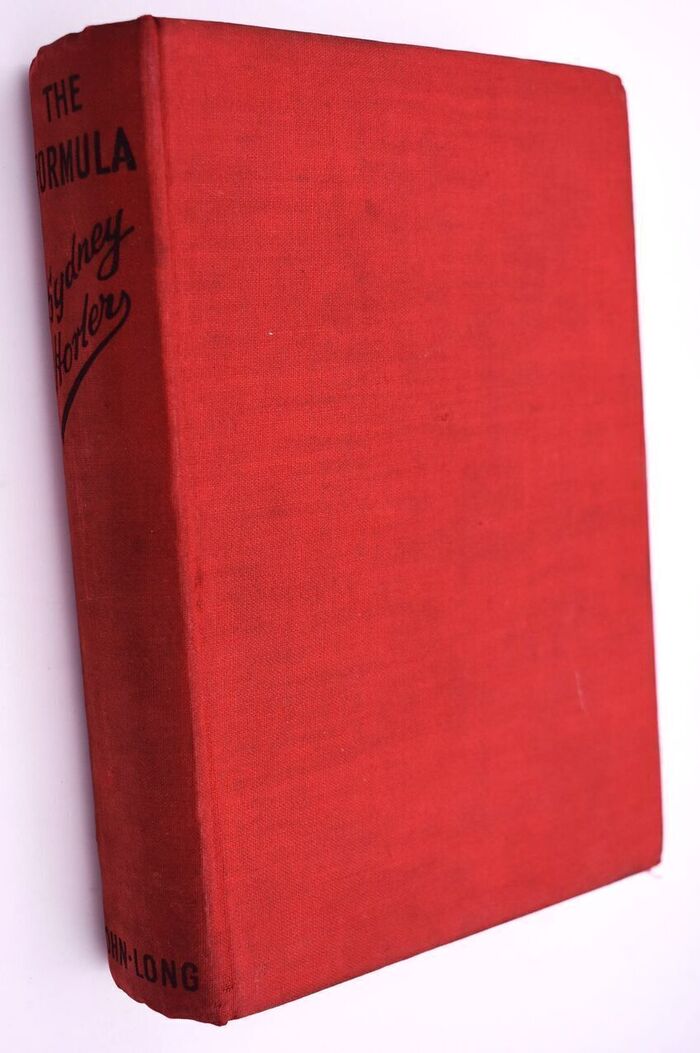 THE FORMULA A Novel Of Harley Street Image