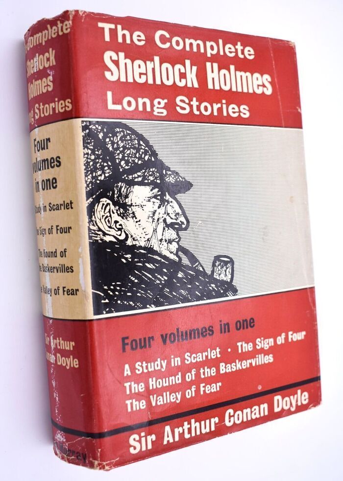 THE COMPLETE SHERLOCK HOLMES LONG STORIES A Study In Scarlet / The Sign Of Four / The Hound Of The Baskervilles / The Valley Of Fear Image