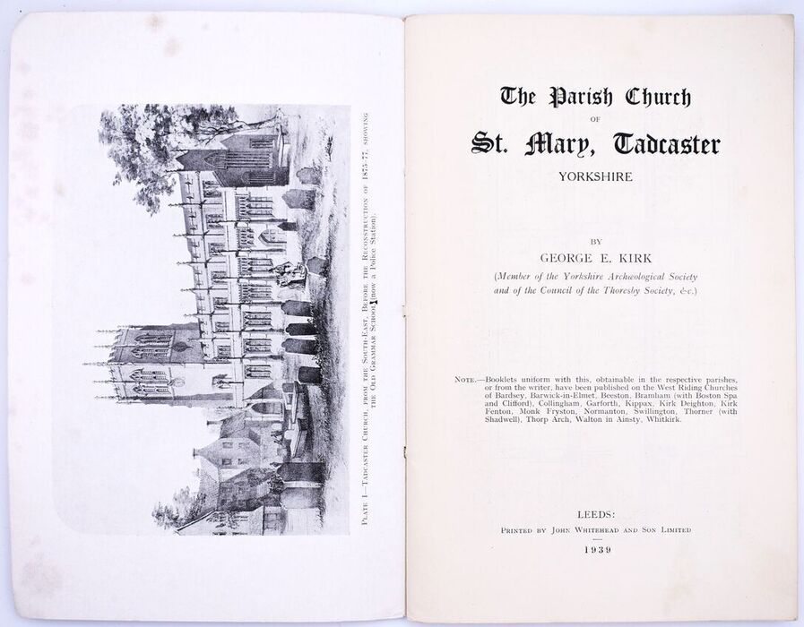 The Parish Church Of St Mary, Tadcaster Yorkshire Image